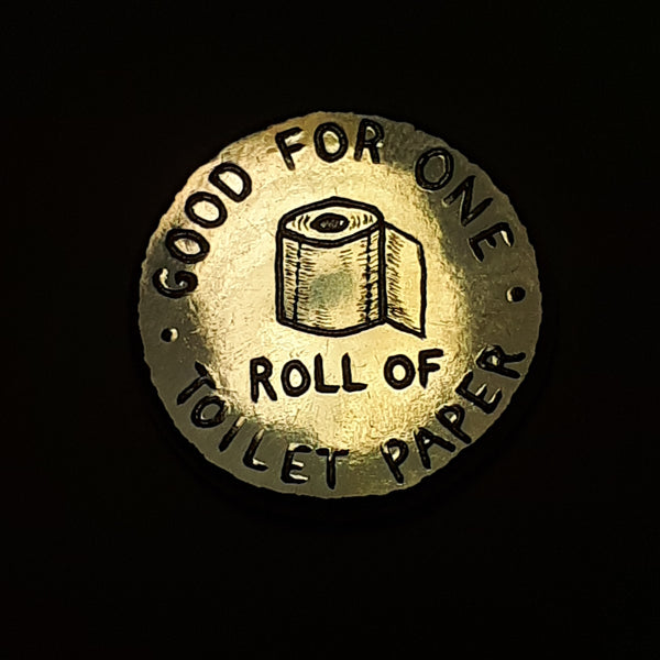 Good for one Roll of Toilet Paper - Apocalypse Trade Unit 1oz .999 fine silver round