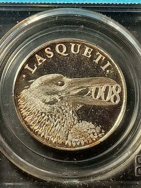 Lasqueti Mint 1/2oz .999 silver round 2008