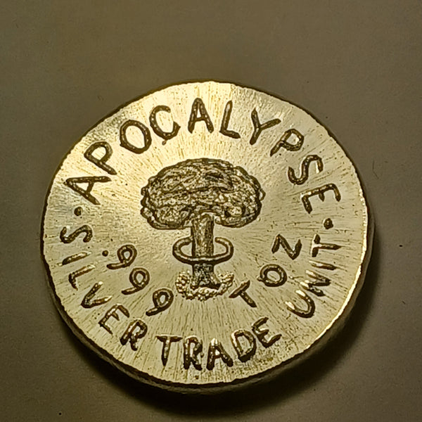 Year of the Ox - Apocalypse Trade Unit 1oz .999 fine silver round